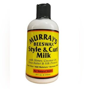 Murray's Beeswax Style & Curl Milk 8 oz  NEW